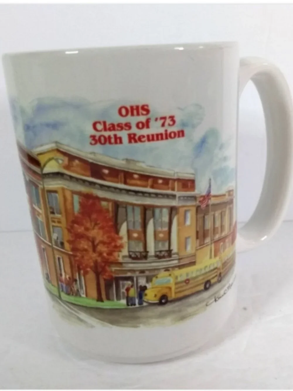 OHS Class Of 1973 30th Reunion Mug By Donna Marino 2003 Owensboro High School